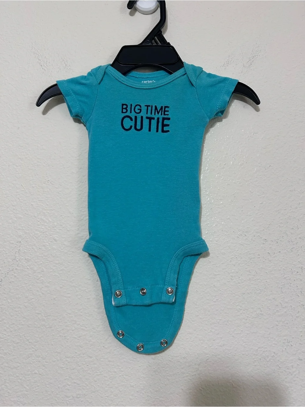 Kids Newborn Set with Teal Bodysuit, Black Pants and Halloween Footed Sleeper